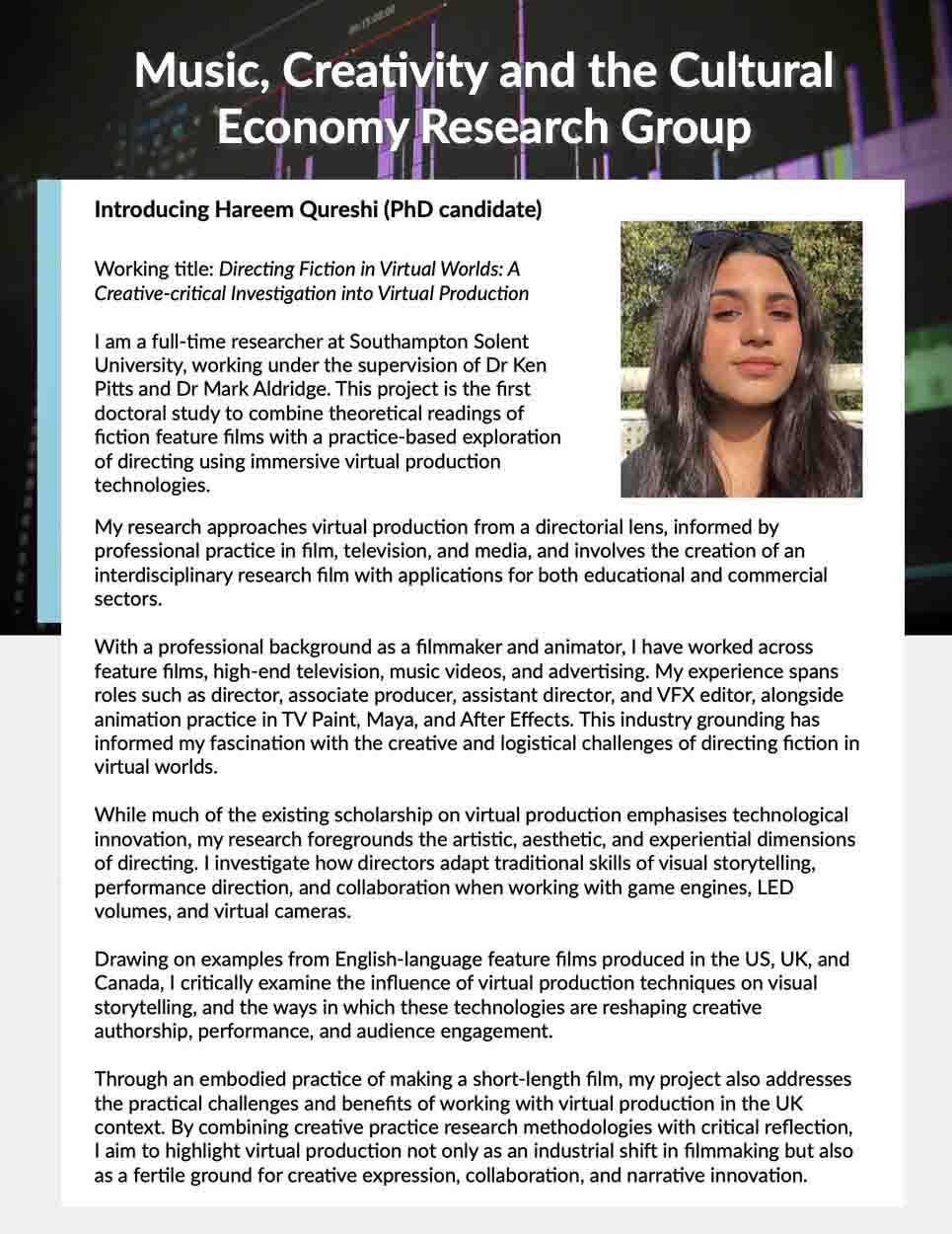 Excited to be highlighted in the MCCE newsletter