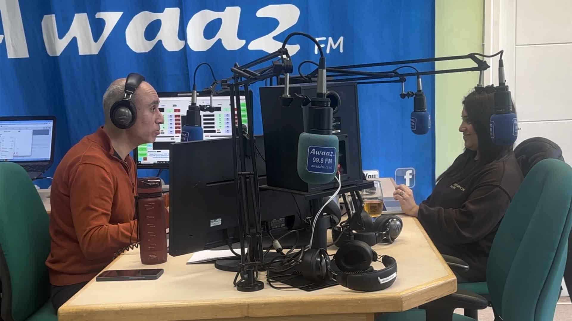 Live Radio Interview on Awaaz FM Southampton