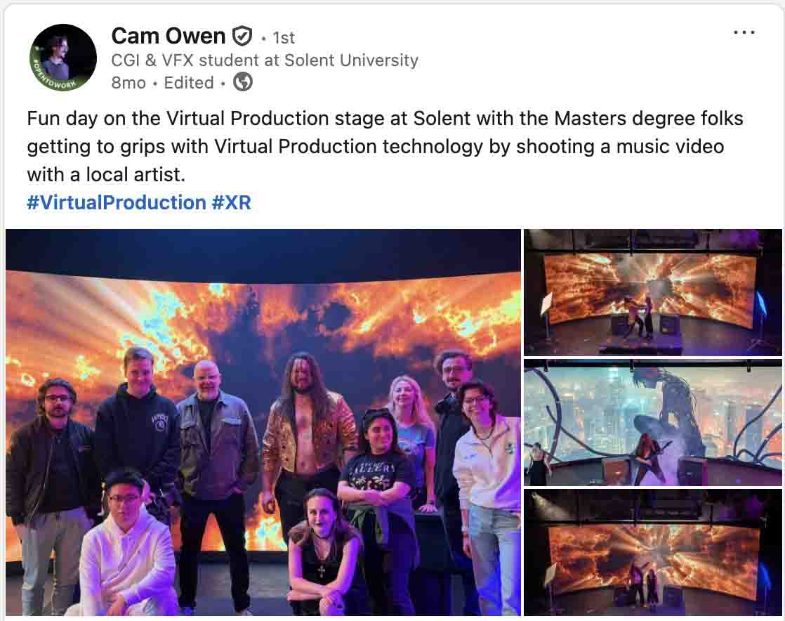 Virtual Production Pipelines