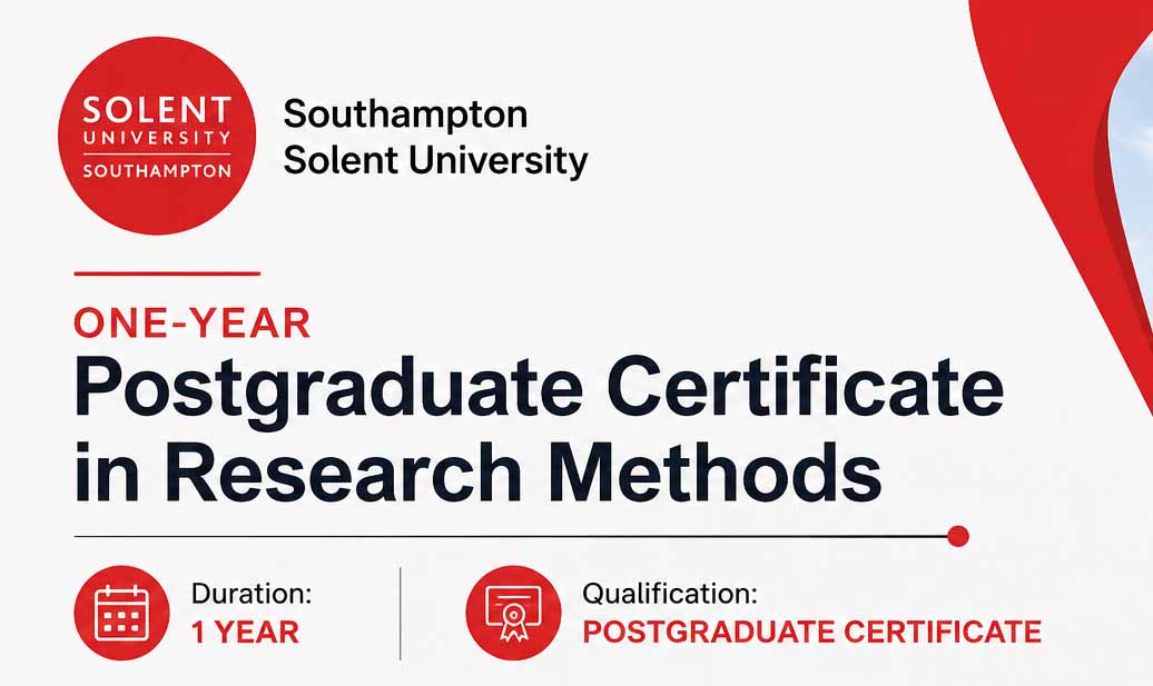 Completed Postgraduate Certificate in Research Methods